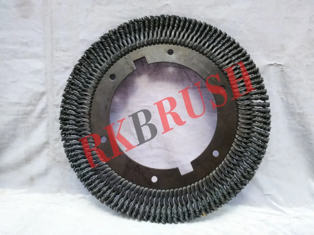 Twist Knot Wheel Brush